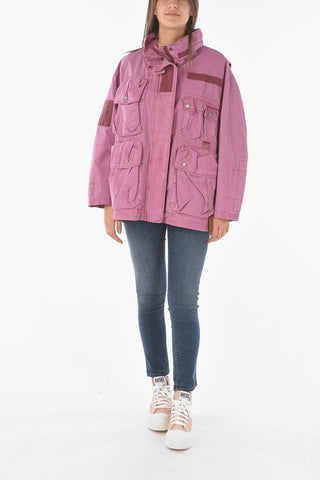Hidden Closure G-BUMS Jacket with Silver Buttons