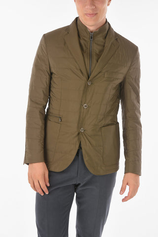 ID OUTDOOR Water-resistant MILESTONES Windbreaker Jacket with Removable Chest Piece