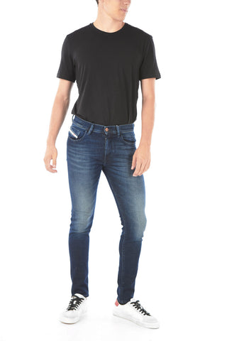15cm stretch denim D-STRUKT slim fit jeans L.32