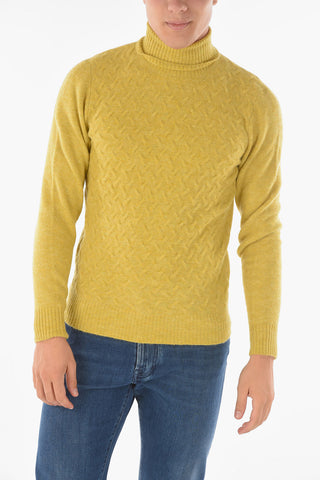 CC COLLECTION Turtleneck AGATA Jacquard Pullover
