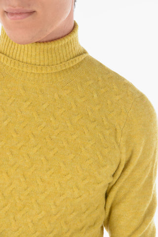 CC COLLECTION Turtleneck AGATA Jacquard Pullover