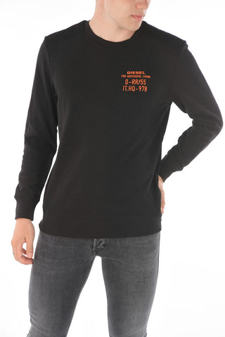 ribbed UMLT-WILLY-W crew-neck sweatshirt with embroidery