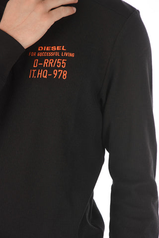 ribbed UMLT-WILLY-W crew-neck sweatshirt with embroidery