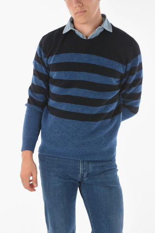 CC COLLECTION Pullover Girocollo AGATA a Righe Awning