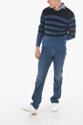CC COLLECTION Pullover Girocollo AGATA a Righe Awning