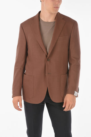 Linen-Blend Half-Lined Blazer LEADER SOFT
