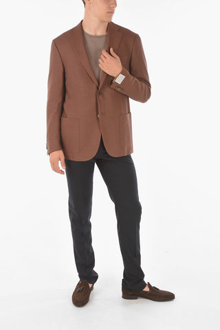 Linen-Blend Half-Lined Blazer LEADER SOFT