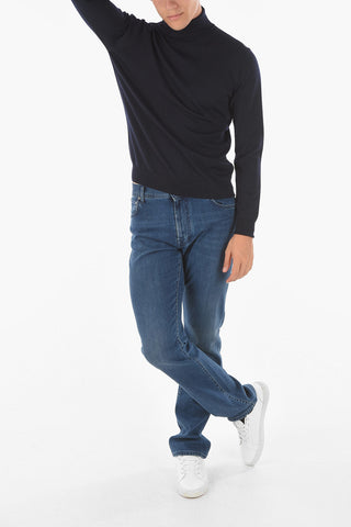 CC COLLECTION Turtleneck Virgin Wool Sweater