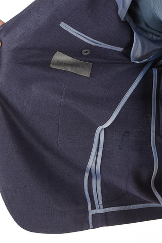 Silk and Virgin Wool ACADEMY SOFT Blazer with Notch Lapel
