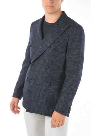 CC COLLECTION Peak Lapel REWARD Double Breasted Blazer