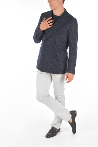 CC COLLECTION Peak Lapel REWARD Double Breasted Blazer