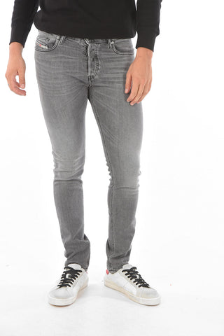 16cm Slim Fit D-LUSTER Jeans with Silver Button L32