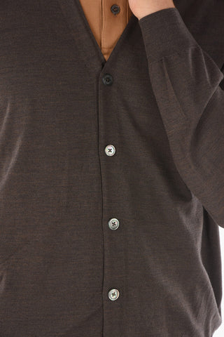 Cardigan MILLENIUM in Lana Vergine con Bottoni