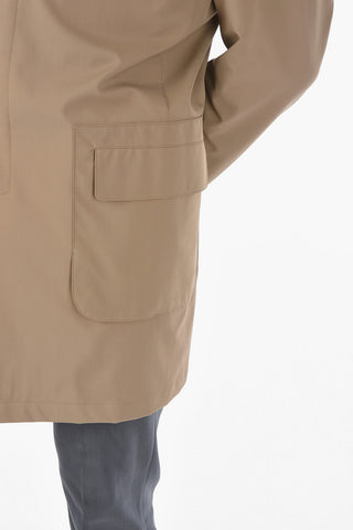 Water-resistant Lined SYROPX2 Trench with Button Closure