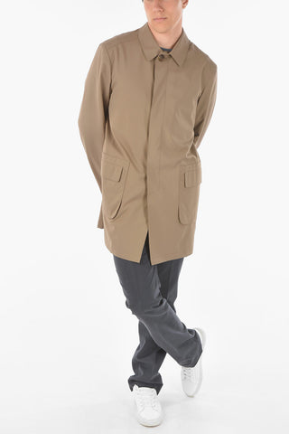Water-resistant Lined SYROPX2 Trench with Button Closure