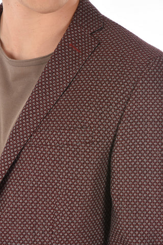 CC COLLECTION Blazer Semifoderato RESET con Motivo Geometrico