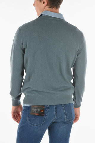 V Neck Cashmere Sweater