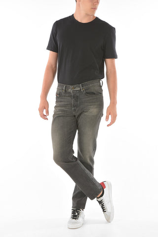 18cm Golden Buttons D-FINING Tapered Fit Jeans
