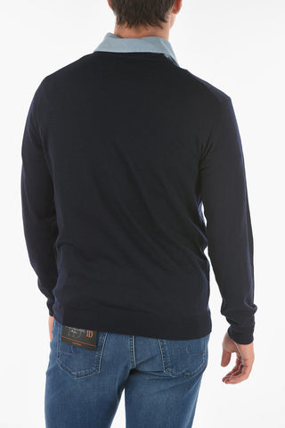 Maglia Girocollo MERIN con Motivo District Check
