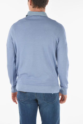 Maglia Girocollo WHIS in Lana Vergine