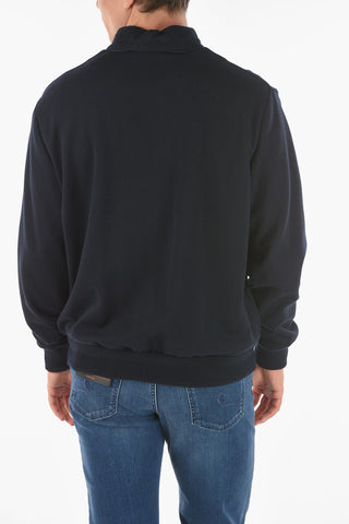 ID Foldable Hooded Sweatshirt with Button Fastening