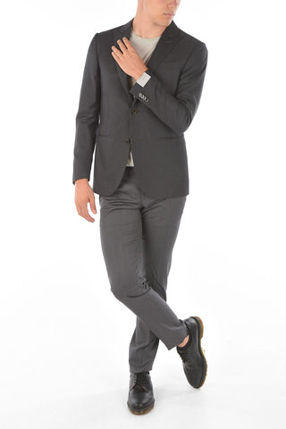 Virgin Wool ACADEMY CERIMONY Blazer with Peak Lapel