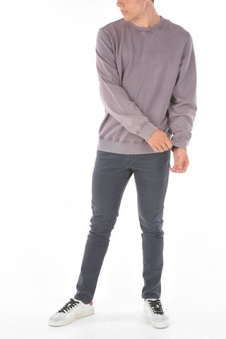 solid color crew-neck S-GIRK-MOHI-B1 sweatshirt