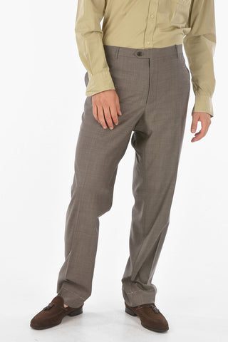 Extrafine Virgin Wool LEADER Slack Pants