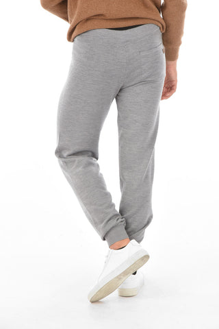 Joggers MERINO TECH in Misto Lana Vergine