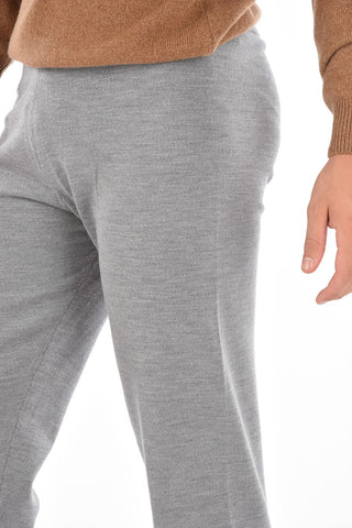 Joggers MERINO TECH in Misto Lana Vergine
