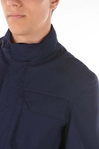 ID Removable Hood IDENTITY Front Zipped Blazer