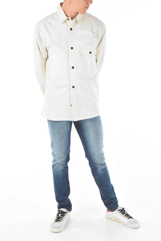 camicia S-BUNNELL-A collo italiano con taschino