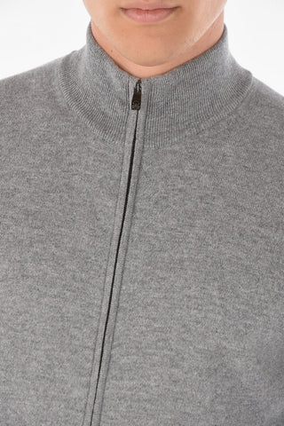 Mock Neck DOROTEA Front Zipped Sweater