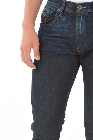 16cm visible stitching  D-STRUKT Slim Fit Jeans L32