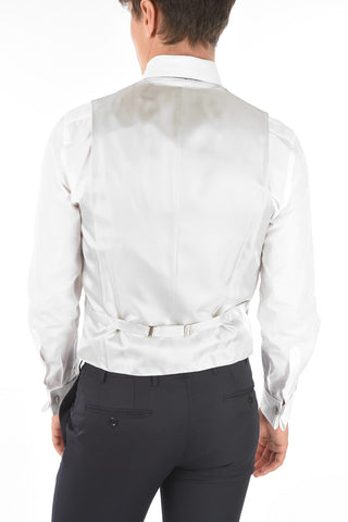 CC COLLECTION Virgin Wool Blend CERIMONY RESET Vest with 4 Buttons
