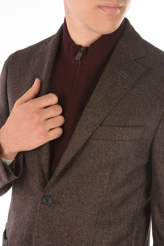 ID Blazer IDENTITY Monopetto in Lana Vergine