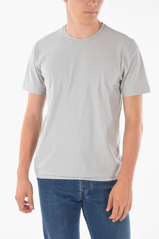 TRAVELTECH Crew Neck Technical Fabric T-Shirt