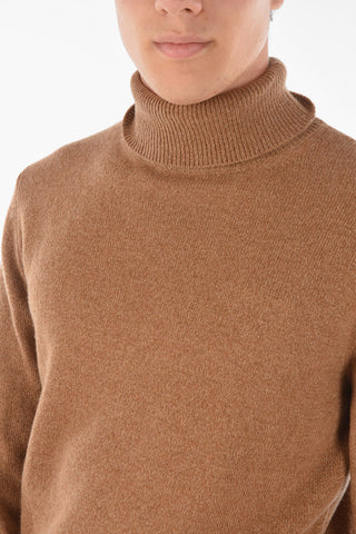 CIRCLE Pullover a Collo Alto ECO in Cashmere