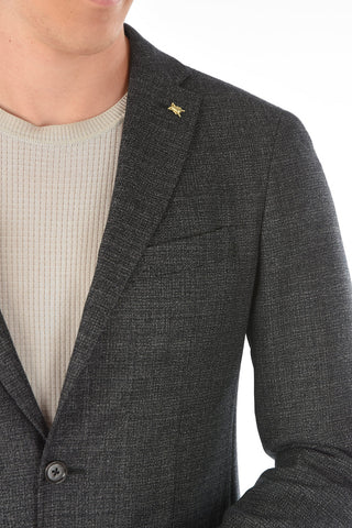 CC COLLECTION Patch Pocket RIGHT Virgin Wool Blazer