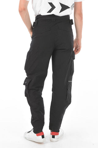 solid color P-CAGE cargo pants