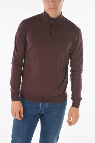 Maglia Mock Neck MILLENIUM in Lana Vergine