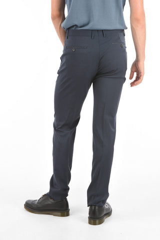 Virgin Wool Blend ACADEMY Pants wtih 5 Pockets