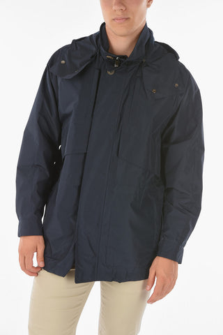 ID Multipocket GIADA DINTEX Parka with Waist Drawstring and Removable Hood