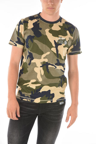 Camouflage UMLT-DIEGOS Crew-neck T-shirt