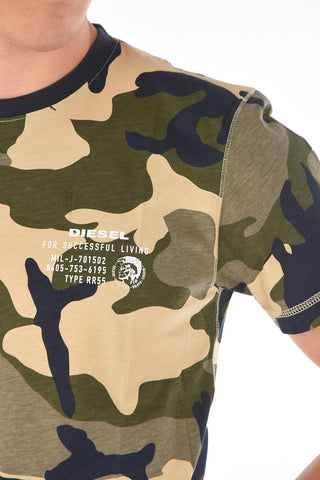 Camouflage UMLT-DIEGOS Crew-neck T-shirt