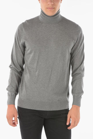 Turtleneck GOLD Cashmere Blend Sweater