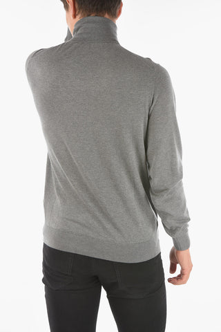 Turtleneck GOLD Cashmere Blend Sweater