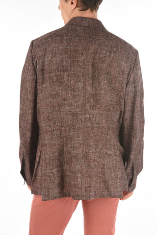 ID Blazer Sahariano IDENTITY in Lino con Revers Classico