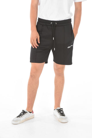 contrasting side band P-KURLY shorts