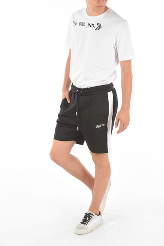 contrasting side band P-KURLY shorts